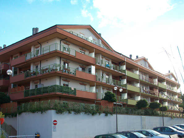 Vista dell' esterno del complesso